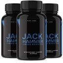 rize labs - Jack Hammer Libido Booster Suplemento para Hombres, Powerful All Natural Formula to Improve Performance (180 capsules)