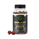 30,000 MG Puro Shilajit orgánico Gummies para Hombres &amp; Mujeres, Suplemento Shilajit Libre de Azúcar, 85+ Minerales Trace " Ácido Fulvico - Mejorar el Ácido Congitivo " , Inmunidad y Energía, 60 Gummies.