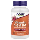 Vitamina D-3 " K-2 120 VegiCaps (Pack of 2)