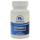 Laboratorios progresivos Vitamina D-3 5000 UI 100 cápsulas