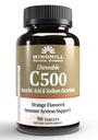 Windmill Health Products Chewable Vitamina C-500, Immune System Support, Potent Antioxidants, 90 Tablets, 90 Cuenta