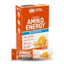 Optimum Nutrition Essential Amino Energy Plus Electrolytes Stick Packs, Energy Powder, Tangerine Wave, 7 Count