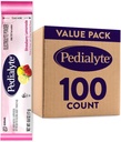 Pedialyte Electrolyte Powder Packets, Strawberry Lemonade, Hydration Drink, 100 Single-Serving