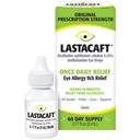 Lastacaft Once Daily Eye Allergy Itch Relief Drops, (1 Conde) 60 Day Supply, Exclusive