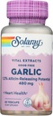 Suplemento de ajo SOLARAY, 500mg tención 60 Conde