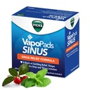 Vicks VapoPads Sinus Relief Formula - Vapor Pads Relleno para Vicks Humidificadores y Steam Inhalers, Scent Pads para Sinus Congestion y Throat Irritation, 20-Pack, Box Color Mayo Vary