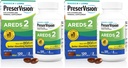 PreserVision AREDS 2 Eye Vitamin &amp; Mineral Supplement, Contains Lutein, Vitamina C, Zeaxanthin, Zinc &amp; Vitamina E, 120 Softgels (Packaging May Vary) (Pack of 2)