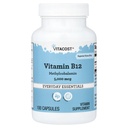 Vitacost Vitamina B-12 Metilcobalamina - 5000 mcg - 100 cápsulas