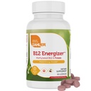 Zahler Energizer - Folate y B12 Suplemento - Fast Dissolving Cherry Flavor Lozenges Doble Vitamina Metilada B12 &amp; Folate Suplemento con 1360 mcg Folic Acid + 1000 mcg Metil Vitamina B12 (90 Cuenta)