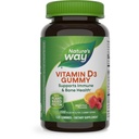 Camino de la Naturaleza Vitamina D3 Gummies, Soporta la Salud de los Inmunes y los Huesos*, 2000 UI (50 mcg) por Servidor de 2 tripas, Vitamina D3 2000IU por 2 Gummies, Fruta Mixta Saborizada, 120 Condes