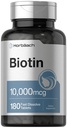 Horbäach Biotin 10000mcg ← 180 Fast Dissolve Tablets  for Women &amp; Men  tolera Beauty Supplement ← Vegetarian, Non-GMO, Gluten Free
