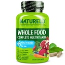 NATURELO Mens Multivitamins - Multivitamínico integral para hombres con vitaminas, minerales - 120 cápsulas vegetarianas para energía, cerebro, corazón, salud ocular*