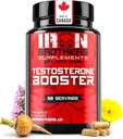 Hermanos Hierro Suplementos Testosterona Booster para Hombres, 90 cápsulas  Testosterona Suplementos para Hombres Para Mejorar el Crecimiento Musculo  Estrogen Blocker ← Promociona la pérdida de grasas &amp; Aumenta el rendimiento - 30 días