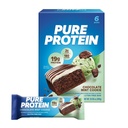 Barras de proteína puras, alta proteína, nutriciosas serpientes para apoyar la energía, bajo azúcar, sin gluten, Chocolate Mint Cookie, 1,76oz, 6 Pack