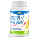 500 MG Suplemento de calcio con vitamina D3 " K2, zinc, magnesio " . Vitaminas para niños para niños. Fuerza de bonificación, Absorción Alta, Chewables Naranjas, No GMO, Gratuito de 60 Tabs