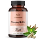 HERBAMAMA Stinging Nettle Capsules - 1200mg Stinging Nettle Root Extract for Urinary Tract Support - Vegan, Non-GMO Urtica Dioica Supplement
