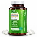 Una dosis de Digestive Balance-Gut Health Supplement-USDA-Kombucha, 7 Probiotic Strains and Prebiotics for Microbiome-Digestive Enzymes for Digestion-Bloating Relief for Women and Men