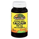 Calcio de ostras Blend de la naturaleza 500 mg + D - 100 Tabletas, Pack de 2