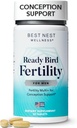 Best Nest Wellness Hombre Fertilidad - Suplemento Multivitamínico para Hombres con Vitaminas Metiladas - Suplemento Nutrientes " Antioxidantes - Suplemento con Magnesio " Zinc - 30 Tabletas