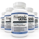 5 Botellas Nuevo mejorado de Maker de Original Prostavar Ultra Prostat Support 600mg 90% Beta-Sitosterol &amp; Grape Seed Extract
