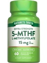 La verdad de la naturaleza L Methylfolate 15mg ← 60 Capsules  durable Non-GMO &amp; Gluten Suplemento gratuito