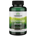Swanson Goldenseal Root - Suplemento Herbal Promoción de Apoyo Inmunitario y Bienestar general - Características Goldenseal Root Extract Estándarizado al mínimo 5% Total Alkaloids - (120 cápsulas, 125 mg cada uno)