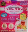 2Box. Gluta Berry Juice suplemento 200000mg. Aumentar el poder del aura blanco Por todo el cuerpo blanco aura piel secas blancas manchas oscuras rápida absorción efectiva1 Caja / 10 sachets.