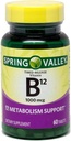 Valle de primavera - Vitamina B-12, 1000 mcg, 60 Tabletas
