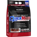 ALLMAX QUICKMASS, Chocolate - 10 lb - Catalyst de Ganancia de Masa Rápida - Hasta 64 Gramos de Proteína Por Servir - 3:1 Carb a Protein Ratio - Zero Trans Fat - Hasta 70 Servings
