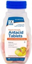 Quality Choice, Tropical Fruit Flavored Regular Strength Calcium Carbonate 500mg, Chewable Antacid Tablets, 66 Conde, Heartburn y Acid Indigestion.