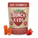 500IU Vitamina D3 Gummies - Orgánica, Planta-Basada, Libre de Azúcar, Fresa Real, Alulosa, MCT-Oil, Agave ← Apoya Huesos, Inmunidad, Mood &amp; Sleep