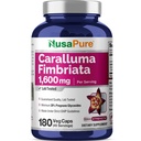 NusaPure Caralluma Fimbriata 1600mg - 180 Veggie Capsules (No-GMO, Vegan)