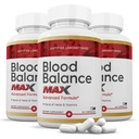 Laboratorios justificados (3 Pack Blood Balance Max 1295MG Fórmula suplemento píldoras 180 cápsulas