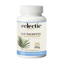 Herb ecléctica - Saw Palmetto Capsules ← Urinary Tract &amp; Prostate Health Supplement for Men ← Apoyo a la Salud Masculina Silenciosa, Vegan, Gluten Gratis (120 CT tención 600 mg)