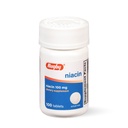 Rugby Niacin 100mg - Tablas de niacina con Calcio - Suplemento dietético - 100 Cuenta