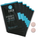 Zaca Recuperación Chewable Suplemento Silencioso Hydrate + Revive peru Party, Viajes, Ejercicio " Altitud Silencio Sugar Gratis " Gluten Free ← Berry mixed, 6 Packets = 12 Tablets