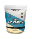 Saludable 'N Fit - 100% Egg Protein (sin sabor) Natural, 2 lb Bolsa. Solo Huevo blancos secos instantáneos: Ideal para hornear y mezclar.