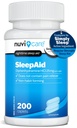 Ayuda para dormir nocturna con Diphenhydramine HCl 25 mg - Non Habit Forming Regular Strength Sleeping Pills for Adults - No Contain Pain Reliever - OTC Sleep Aids for Adults (200 Caplets)