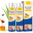 cuoct 2 PCS PsoriaHeal Bee Venom Psoriasis Treatment Spray, Psoriasis Relief Spray, Bee Venom Psoriasis Spray, Pure Natural Bee Venom Repair Spray, Bee Venom for All Skin Types