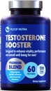 Testosterone Booster Suplemento para Hombre - Male Enhancing Test Boost - Ashwagandha, Tongkat Ali, Rhodiola, Tribulus, Vitamina D3, B6, B12 - Workout, Muscle Builder, Strength, Energy, Performance - 120ct