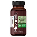 CocoaVia Cardio Health Supplement, 30 Day, 500mg Cocoa Flavanols, Support Heart Health, Boost Nitric Oxide, Blood Circulation, Energy, Vegan, Dark Chocolate, 60 cápsulas