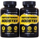 Booster de testosterona - Suplemento de testosterona para hombres - Male Enhancing Pills for Muscle Growth, Libido, Stamina, Strength - Tongkat Ali Muscle Builder Workout Suplemento - Total T Test Boost - 2 PACK