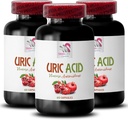 reducir el ácido úrico rápidamente - URIC ACID - reducir el ácido úrico naturalmente, píldoras de arándano para las mujeres, extracto de arándano, suplemento de arándano para los hombres, jugo de granada, suplemento de granada 3Bot 180Cap