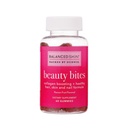 Belleza Bites Biotina Gummy Vitaminas - Peluquería Piñas Suplemento para el Crecimiento del Pelo y la Esquía Saludable* - Pasión Frutas Gummies saboreadas con 6000 mcg Biotina, Collagen y Vitaminas