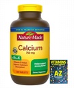 Aventura Home Calcio 750 mg con vitamina D3 y K, Suplemento dietético para el soporte de huesos, 300 Tabletas+ Mejor guía Vitaminas Suplementos Libro Gratis