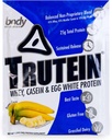 Nutrición corporal Trutein High Protein Powder: 45% Whey, 45% Casein, 10% Egg White, Gluten-Free, Low Sodium, Grass Fed Whey Protein Powder, Gym Suplemento &amp; Breakfast Shake, Banana Cream, 34g Muestra