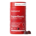 HumanN SuperBeets Heart Gummies Advanced - CoQ10 150 mg Plus Beet Root Powder " Grape Seed Extract, SuperBeets Gummy, 60 Conde