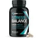 Calming Cortisol Suplemento para Hombres - Sensoril Ashwagandha validado clínicamente para Hombres para la Gestión de Estrés - Relajando Cortisol Reductor Mood Soporte Suplemento para Energía Equilibrada & Focus (1 Mes)