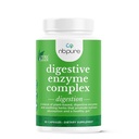 Complejo Nbpure Vegan Digestive Enzyme – Daily Bloating, Gas, " Food Digestive Support for Women " Hombre – 12 Enzymes " 3 Herbs – Lactase, Protease, Lipase, Ginger, Cinnamon, Peppermint + Más
