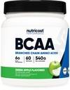 Nutricost BCAA Powder 2:1:1 (Gran Manzana, 60 Servimientos)